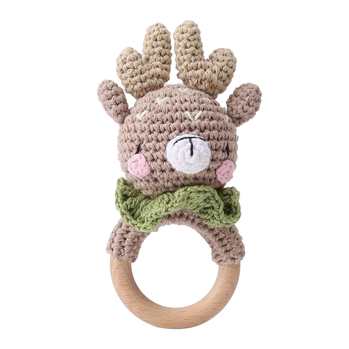 Sonajero de crochet — Alce