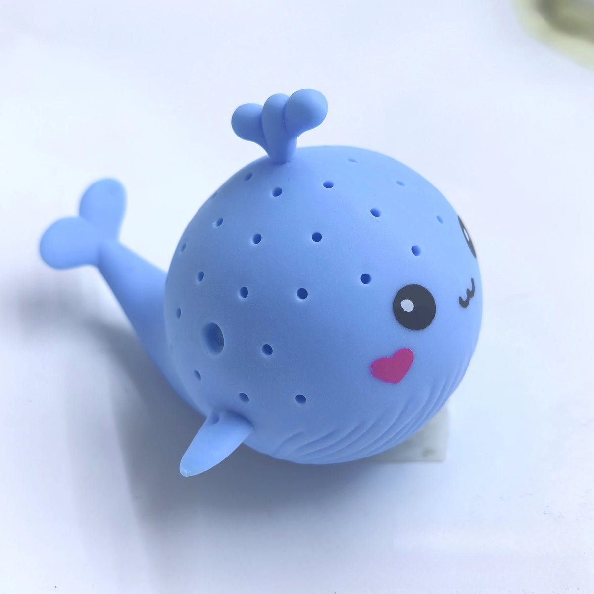 Ballenita de Baño que Salpica — Azul