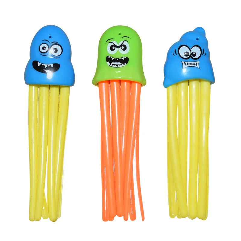 Juguetes para Bucear en la Alberca — 3 pulpitos (color sorpresa)