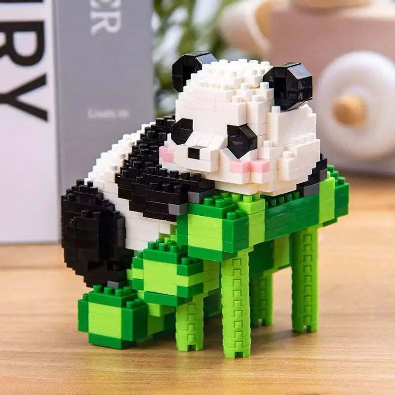 Mini Bloques de Panda para Armar — Modelo 5
