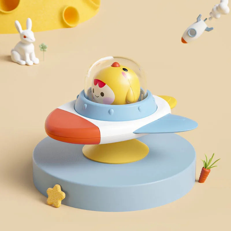 Girador con Ventosa para Bebé — Pollito
