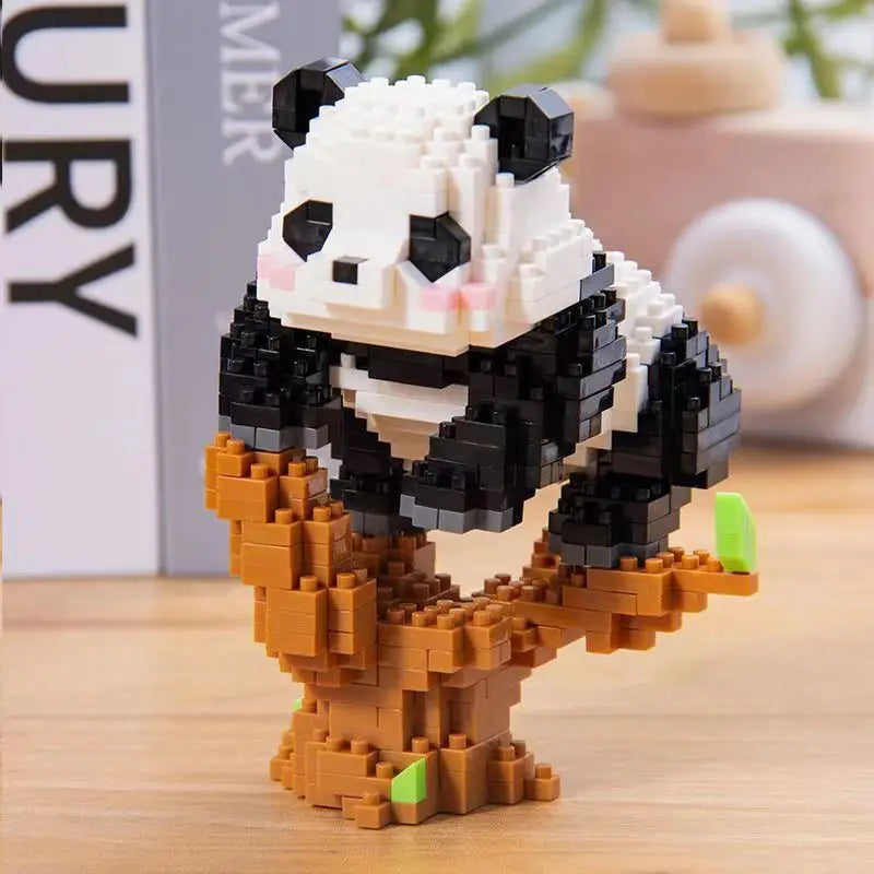 Mini Bloques de Panda para Armar — Modelo 2