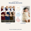 El Turno de Papá: playera canguro y mano de peluche Nevo Arrullo