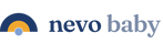 Nevo Baby logo horizontal azul anil